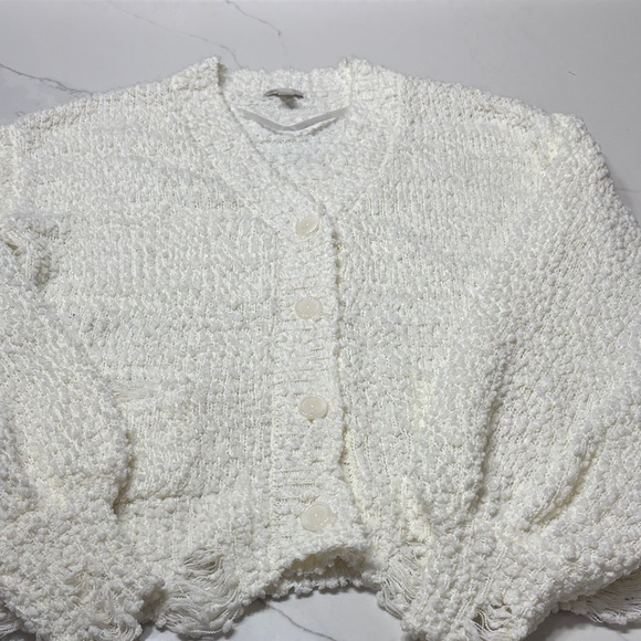 Cato Ivory Knit Sweater - Picture 1 of 14